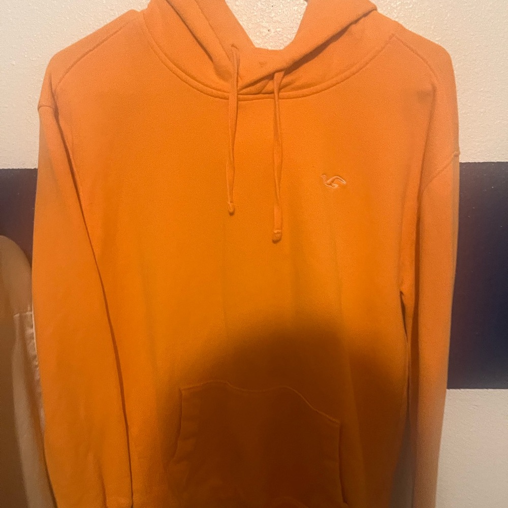 Hollister Bright Orange Hoodie